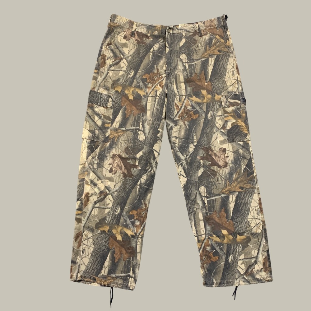 Liberty Realtree Hardwoods Camo Cargo Pants Mens XL Regular Tactical Hunting
